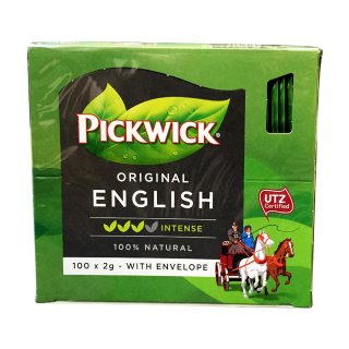 Pickwick Original English Tea Blend Große Vorteilspackung (100x2g Teebeutel)