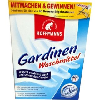 Hoffmanns Gardinen Waschmittel mit oxi Powerweiss (1X660g Box)