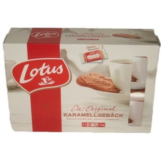 Lotus Kaffee Kekse "Karamell", 4x 250g