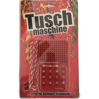 Tuschmaschine für Karnelval mit Karnevalstusch auf Knopfdruck