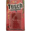 Tuschmaschine für Karnelval mit Karnevalstusch auf...