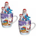 Milka Weihnachtsbecher 2013 (2er Set), mit je 130g Inhalt