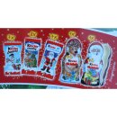 Kinder Mini Mix Adventskalender Blau mit kinder Bueno, Country und Schokolade (152g)
