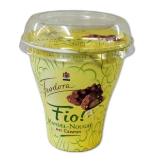 Feodora Fio Mandel-Nougat mit Crispies (150g)