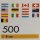 500 Deko-Picker 8 cm "Nationen" Flaggenpicker