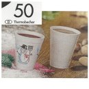 Thermobecher "Schneemann" ohne Deckel, 0,2l (50 Stk.)