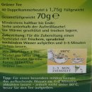 Teekanne Grüner Tee (40x1,75g Packung)
