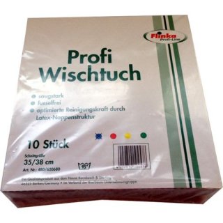 Flinka Profi Wischtücher in blau, 10er Pack
