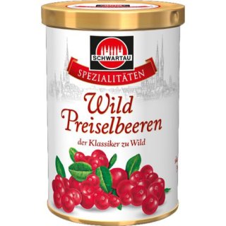 Schwartau Spezialitäten Wild Preiselbeeren (330g Dose)