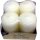 Papstar Stumpenkerzen "Ivory" (elfenbeinfarben), 4 Stck.