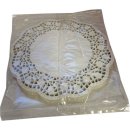 Papstar 100 Tortenspitzen (18cm) weiß