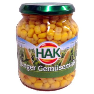 Hak junger Gemüsemais (230g Dose)