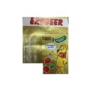 Haribo Goldbears strawberry (1kg Bag gummybear lightred) single variety