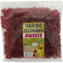 Haribo Goldbären Himbeer (1kg Beutel Gummibärchen rot) sortenrein