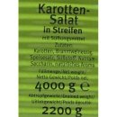 Cuisine Noblesse tafelfertiger Karottensalat in Streifen,...