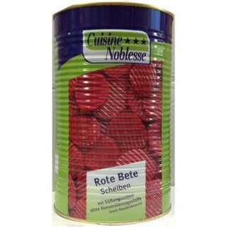 Cuisine Noblesse tafelfertige Rote Beete in Scheiben, Konserve (4250ml)