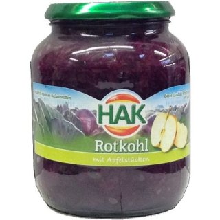 HAK Rotkohl mit Apfelstücken (720ml)