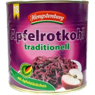 Hengstenberg Apfelrotkohl (2650 ml Dose)