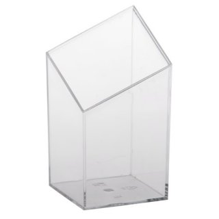 Papstar glasklare Fingerfood Becher, 60ml, Diamond (20 Stück)