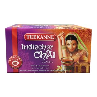 Teekanne Indischer Chai Classic (35g Packung)