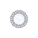 Pappstar Teller-und Tassendeckchen, rund, weiß mit Spitze (Ø 15cm, 100Stk.)