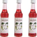 Gourmet-Sirup, Monin "Grenadine", 3 x 50 ml