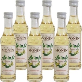 Gourmet-Sirup, Monin " Banane", 6 x 50ml