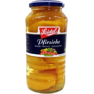 Seidel halbe Pfirsiche im Glas (720ml)