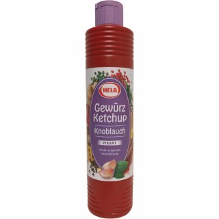 Hela Knoblauch Gewürz Ketchup (800ml Tube)