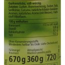 Hengstenberg Gurkenviertel Sticksi süß-würzig (720ml Glas)