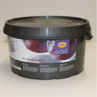 Göbber Pflaumenmus edel, stückig (3 kg Eimer)