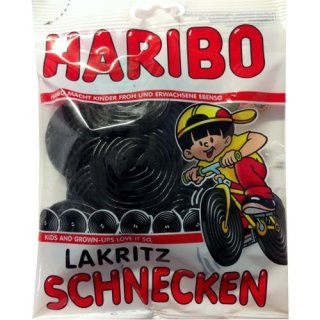 Haribo Lakritz Schnecken (200g Beutel)