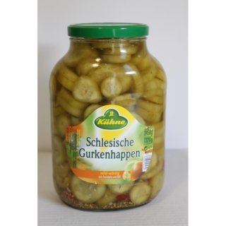 Kühne Gurkenhappen nach schlesischer Art (1,32kg Glas)