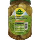 Kühne Schlesische Gurkenhappen mit Zwiebeln und Dill (670g Glas)