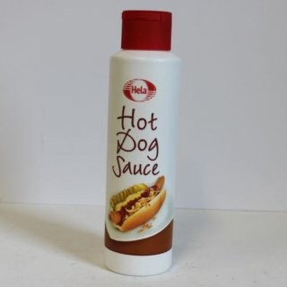 Hela Würzige Hot Dog-Sauce aus Tomatenketchup und Senf (400ml Flasche)
