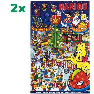 Haribo Adventskalender im 2er Pack (2x300g)
