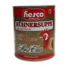 Hesco Hühnersuppe stark konzentriert für bis zu 6 Liter (1X850ml Dose)