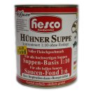 Hesco Hühnersuppe konzentriert mit vollem Fleischgeschmack 1:10 ohne Einlage (850ml Dose)