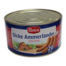 Meica Dicke Ammerländer 20 Würstchen (2,3kg Dose)
