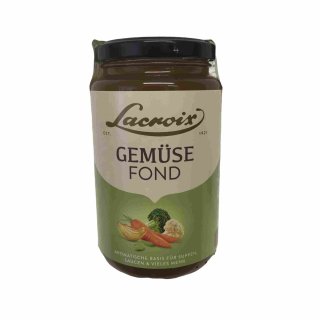 Lacroix Fond mit Gemüsearoma für Suppen und Soßen (400ml Glas)