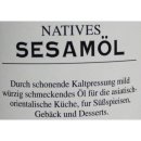 Culinaria Natives Sesamöl Premium (1 Liter Flasche)