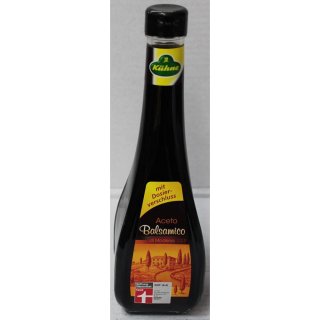 Kühne Aceto Balsamico di Modena Essig aus italienischem Weinessig (500ml Flasche)
