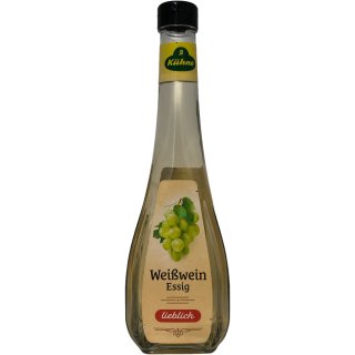 Kühne Exquisit Fein-würziger Weißweinessig (0,5l Flasche)