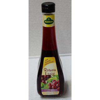 Kühne Exquisit Rotweinessig aus erlesenen Kräutern mit Dosierverschluss (0,5l Flasche)