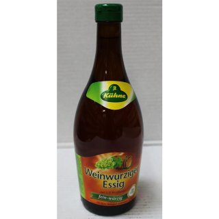 Kühne Weinwürziger Essig mit 5% Säuregehalt (0,75l Flasche)