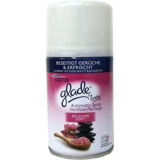 Glade Automatic Spray-Nachfüller für Duftspender mit Relaxing Zen Duft(269ml Dose)
