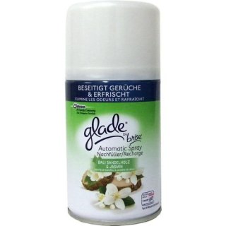Glade Automatic Spray-Nachfüller für Duftspender mit Bali Sandelholz & Jasmin Duft (1x269ml Dose)