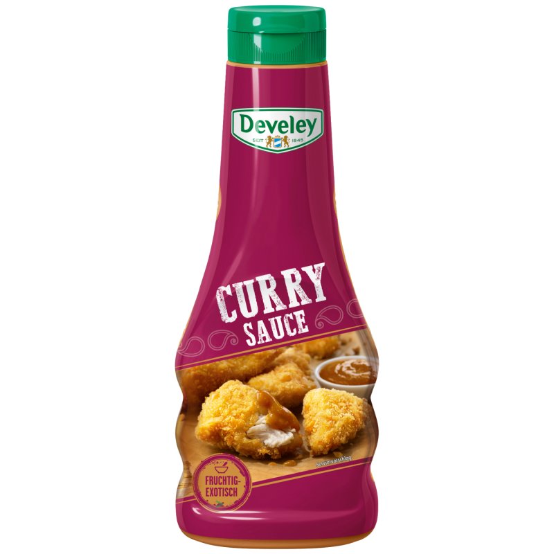 Develey Sour Cream Sauce mit Schnittlauch (250ml Flasche)
