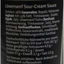 Löwensenf Fein-würzige Sour Cream-Sauce (270ml Glasflasche)