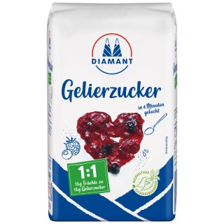 Diamant Gelierzucker 1:1 der Klassiker (1kg Packung)